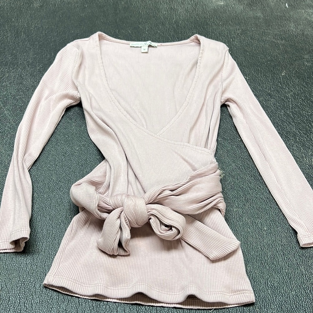 Pink Express Top - Ties in front or back